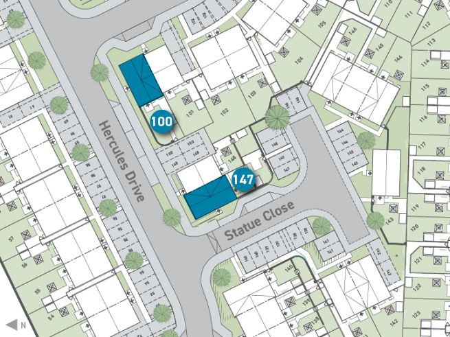 Site plan - artist's impression subject to change